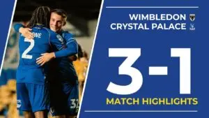 AFC Wimbledon vs Crystal Palace U-21: A Thrilling Encounter