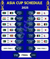 The Complete Asia Cup Schedule for 2023