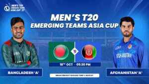 Bangladesh vs Afghanistan: A Rising Cricket Rivalry