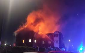 Major Fire Erupts in Enfield, Causing Evacuations and Panic