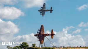 Honouring History: The Lancaster Bomber Sculpture