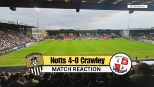 Notts County vs Crawley Town: A Thrilling Encounter