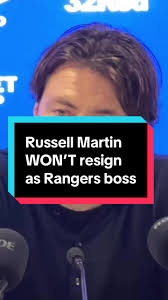 Russell Martin Takes Charge at Rangers FC: A New Era Begins