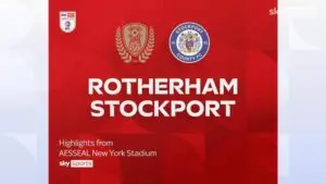 Exciting Clash: Rotherham vs Stockport Match Summary