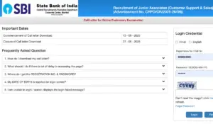 Everything You Need to Know About SBI Clerk Junior Associate Admit Card