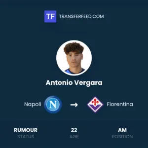 Antonio Vergara: A Bright Future in Professional Football
