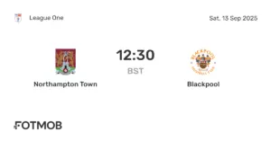 Blackpool vs Northampton Town: Key Match Insights