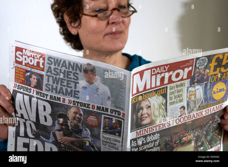 Exploring the Daily Mirror: UK’s Iconic Newspaper