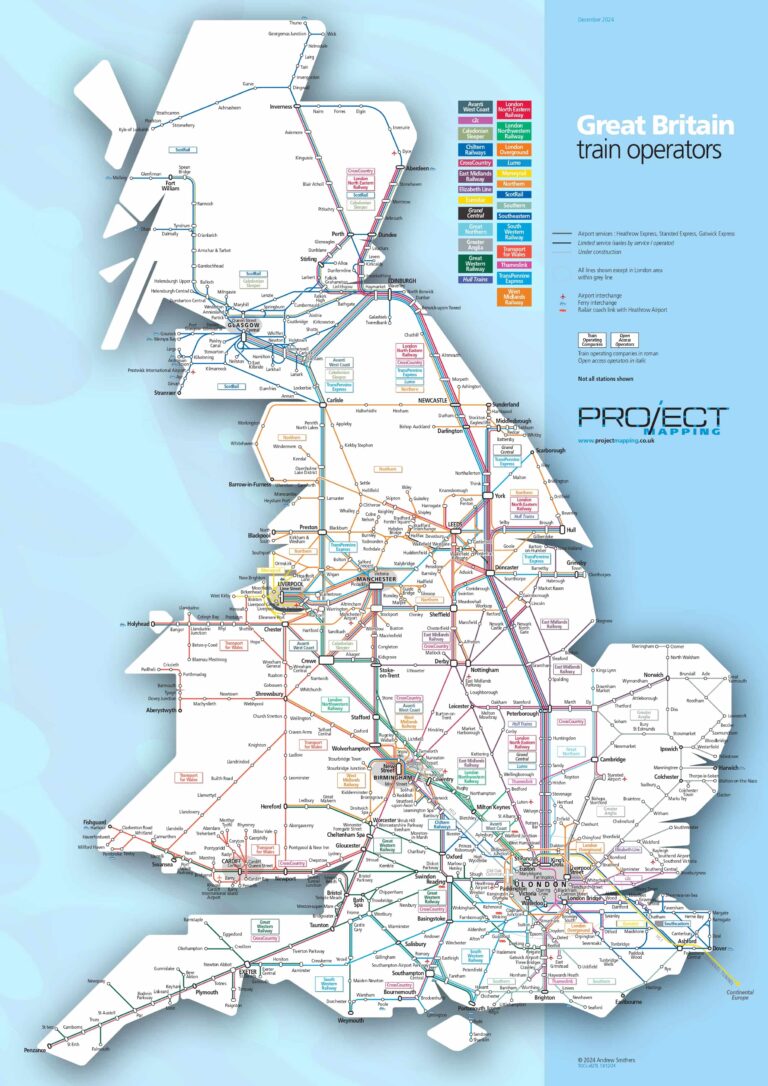 An Overview of National Rail Services in the UK