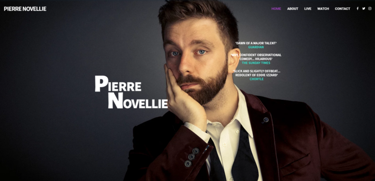 The Rise of Pierre Novellie: Comedian and Writer
