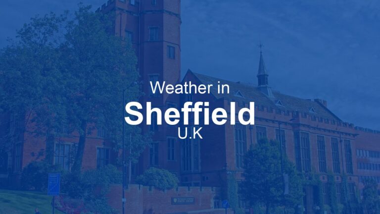 Current Weather Conditions in Sheffield