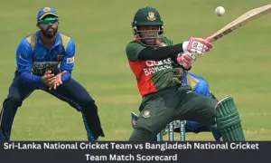 Sri Lanka National Cricket Team vs Bangladesh National Cricket Team Match Scorecard