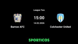 Barrow vs Colchester: An Insight into the Football Rivalry