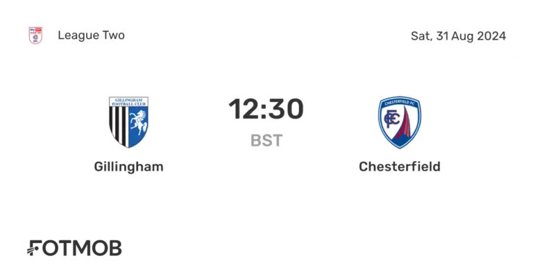 Chesterfield vs Gillingham: A Match Overview