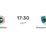 Fenerbahçe and Erzurumspor: A Match to Remember