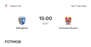 Gillingham vs Tranmere: Upcoming Clash in League Two