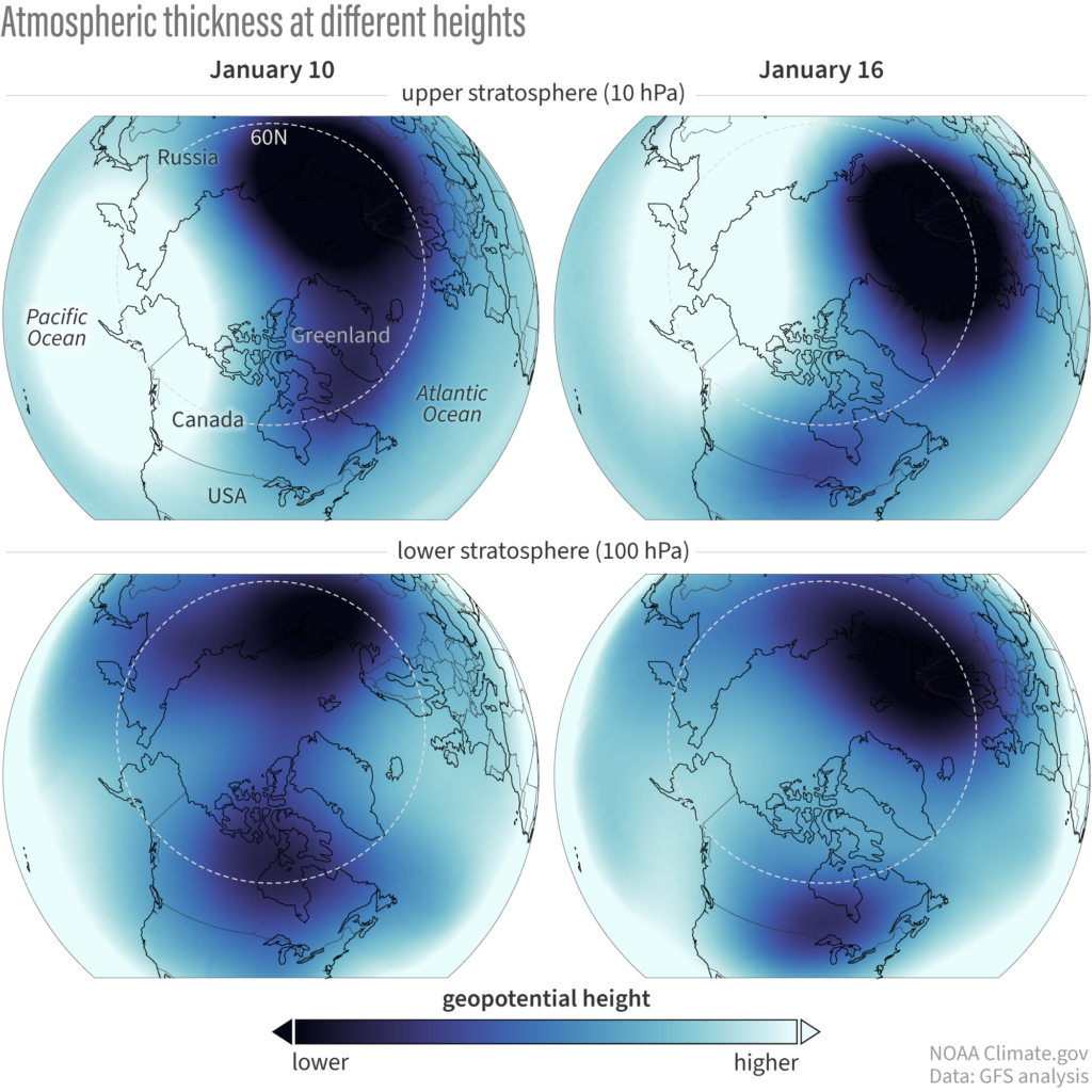 Understanding the Polar Vortex Split Forecast for Winter 2023