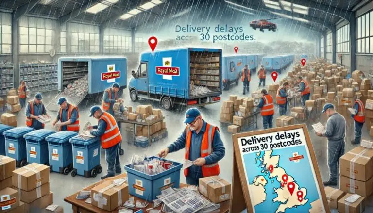 Royal Mail Issues Warning for 127 UK Postcodes Facing Delivery Delays