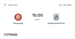 Stevenage vs Huddersfield: A Match to Remember