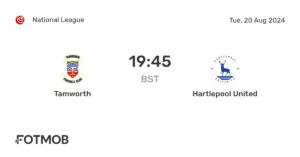 Tamworth vs Hartlepool: Recent Match Overview