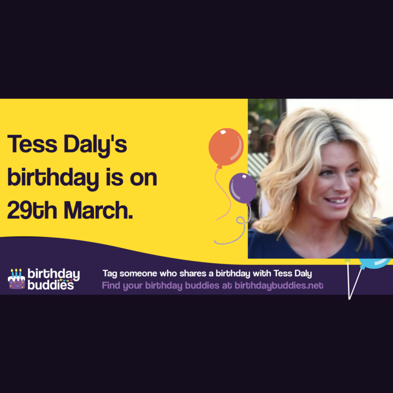The Rise of Tess Daly: English Television Presenter and Model