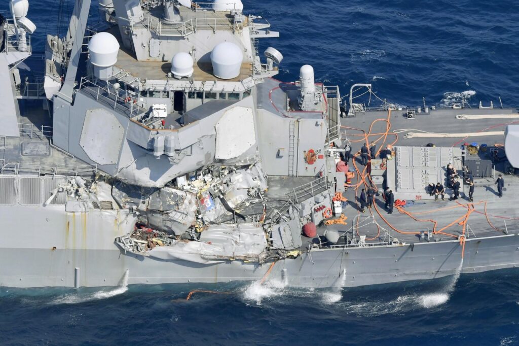 Recent US Navy Ships Collide: An Overview of Events