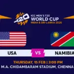 USA vs Namibia: Highlights from Recent Sporting Events