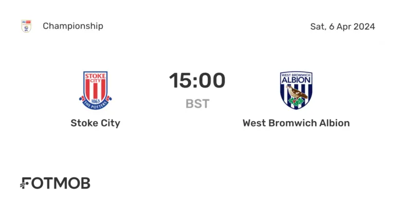 West Brom vs Stoke City: A Thrilling Encounter in Championship
