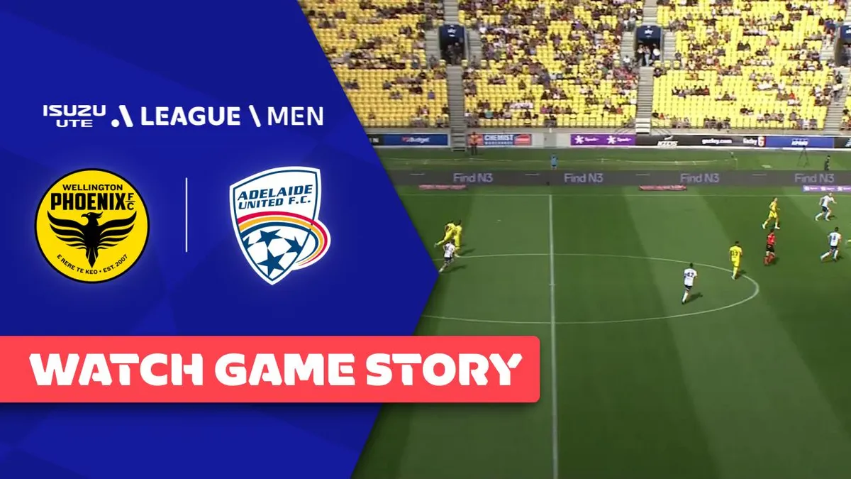 adelaide united vs wellington phoenix — IN news