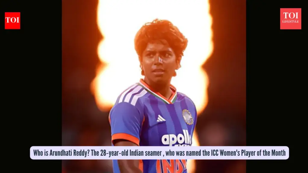 Arundhati Reddy: Leading Wicket-Taker and ICC Player of the Month