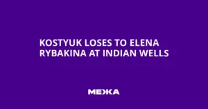 Elena Rybakina Advances Against Marta Kostyuk at Indian Wells