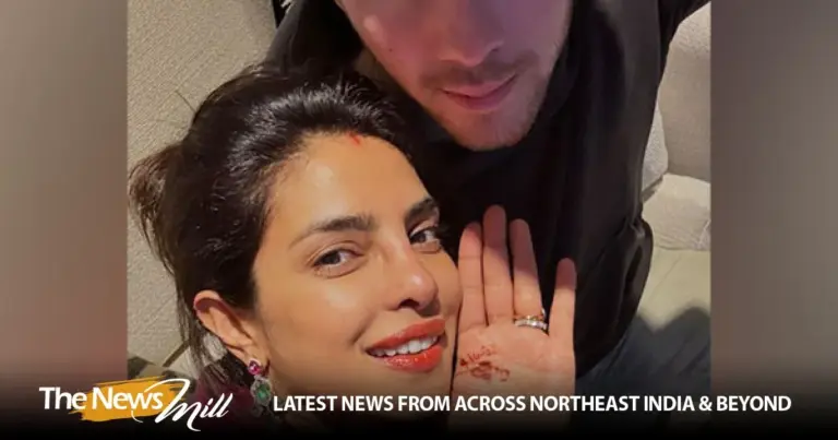 Filmy filmy: Priyanka Chopra Celebrates Karwa Chauth in a Filmy Style with Nick Jonas