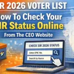 How to Check Supplementary List of Sir in West Bengal