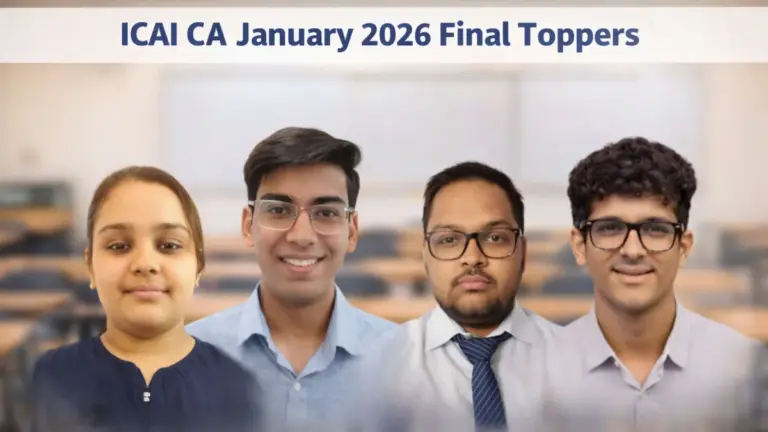 Icai result: CA Final January 2026 Results Announced with Top Female Ranker