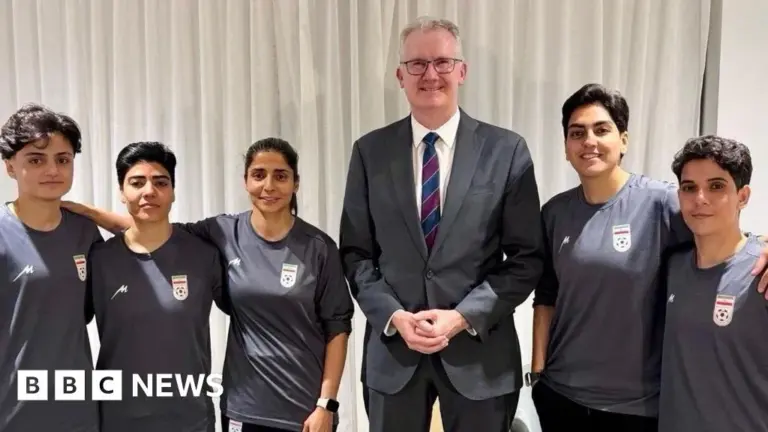 Iranian women soccer team