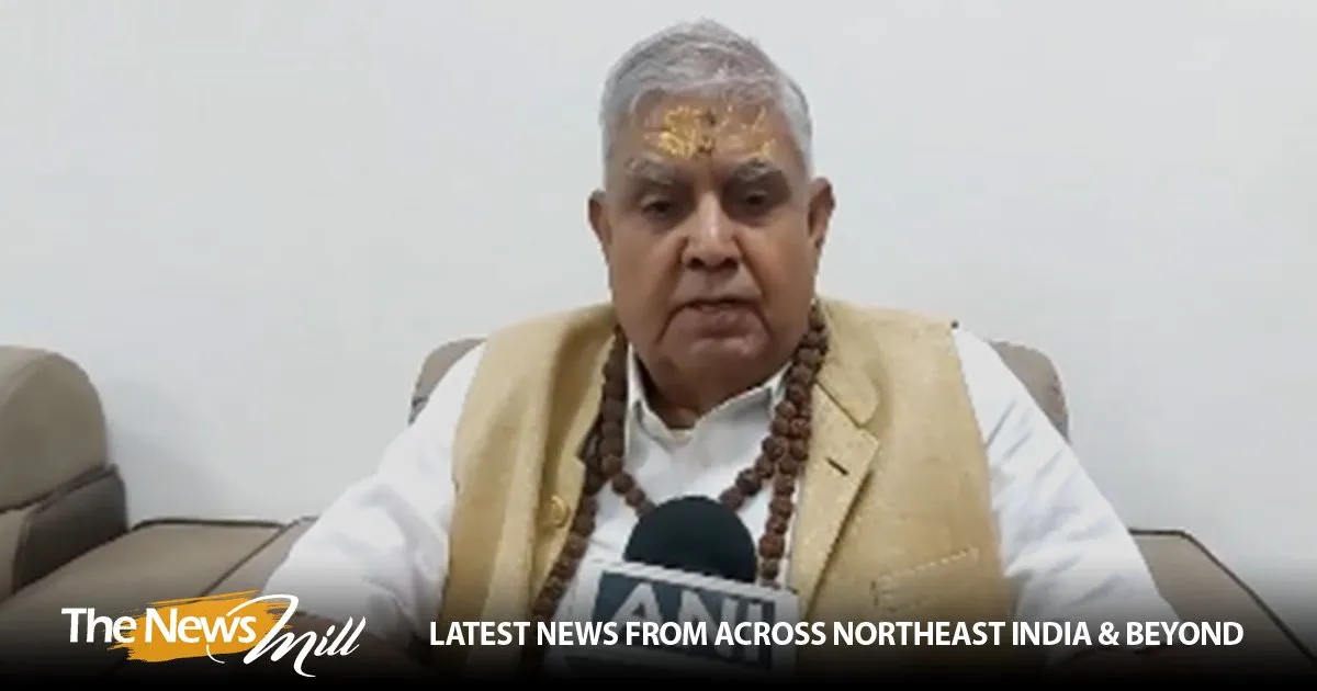 jagdeep dhankhar — IN news