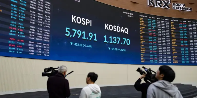 KOSPI Plummets Amid Geopolitical Tensions