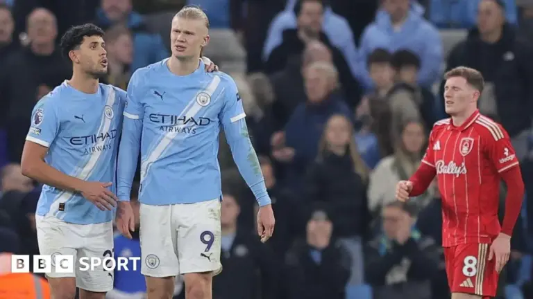 Man city vs nottm forest