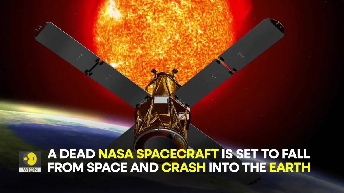 nasa satellite crash — IN news