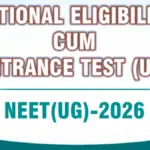 Neet ug 2026 registration