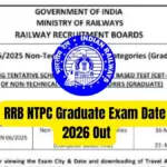 Ntpc: RRB NTPC Graduate Exam Dates Announced Amidst Registrar Change