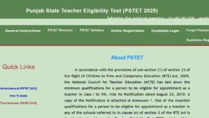 pstet admit card 2026 — IN news