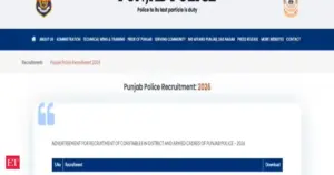 punjab police recruitment 2026 — IN news