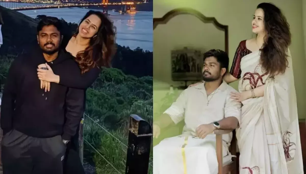 sanju samson wife — IN news