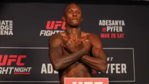 UFC Schedule: Fight Night Adesanya vs. Pyfer