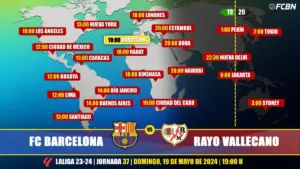 where to watch fc barcelona vs rayo vallecano — IN news