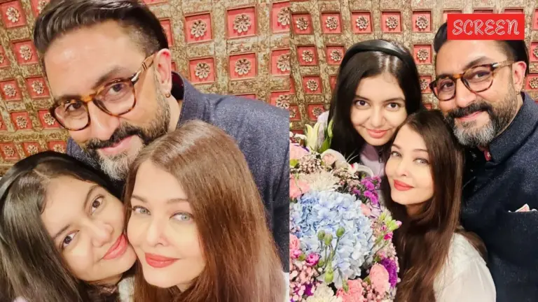 Abhishek Bachchan Attends Trailer Launch of Raja Shivaji