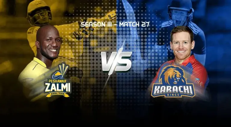Karachi Kings vs Peshawar Zalmi: Peshawar’s Dominance Continues