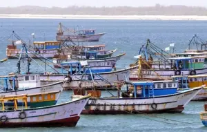 கடற்படை: Sri Lankan Navy Arrests 12 Fishermen in Karaikal