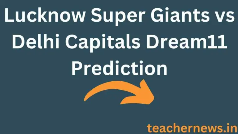 Lucknow Super Giants vs Delhi Capitals: Match Update